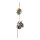 Rope garland decorated with flowers, with climbing sloth     Size: L: 100cm    Color: multicoloured