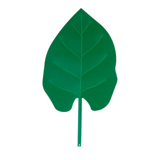 Monstera leaf cut out plastic - Material:  - Color: green - Size: 40x21cm