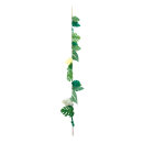 Jungle garland with golden & green leaves     Size:...