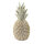 Ananas aus Kunstharz     Groesse: H: 33cm, Ø: 15cm    Farbe: gold
