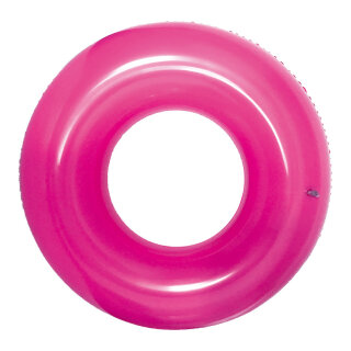 Swim ring inflatable, made of PVC Ø 90cm Color: pink