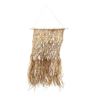 Wall hanger for decoration - Material: with hanger - Color: natural - Size: H: 140cm X B: 80cm