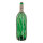 Bottle message with cork decorated with rope, made of glass     Size: H: 47cm    Color: green