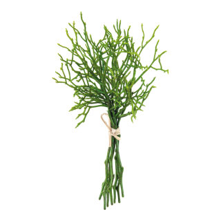 Blue berry blossom bunch 7-fold - Material: artificial - Color: green - Size: 24cm