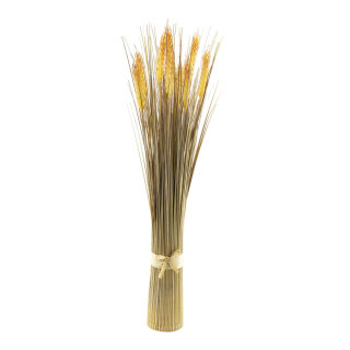 Wheat grass bundle artificial H: 60cm, Ø: 8cm Color: natural