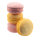 Macarons set of 4 pieces, made of hard foam     Size: Ø 10cm    Color: pink/orange