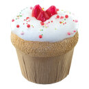 Strawberry cupcake XL, made of hard foam     Size: H:...