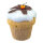 Kirsch-Cupcake XL, aus Hartschaum     Groesse: H: 22cm    Farbe: bunt