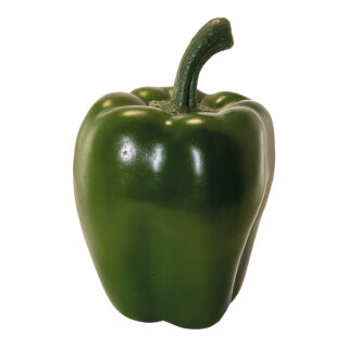 Pepper artificial 12x8x8cm Color: green