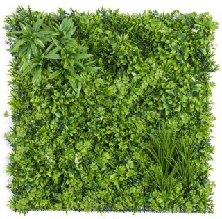 Kunststoffplatten, Mix Green, UV-beständig, 100x100 cm - Greenwall Low Cost