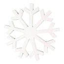 Snowflake glittered with hanger - Material: made of...