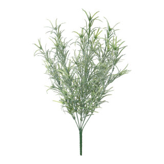 Leaves bush 9-fold  - Material:  - Color: green - Size: 48cm