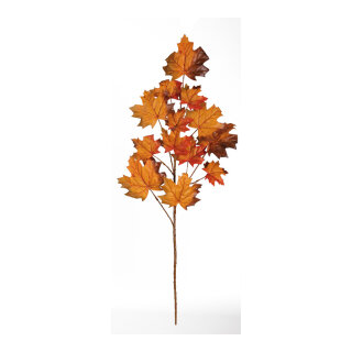 XL Ahornblattzweig ca. 40 kleine Blätter     Groesse:86cm    Farbe:natur