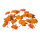Maple leaves in polybag 36 pieces - Material:  - Color: natural - Size: 13x13cm