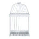 Bird cage to hang, powder coated, made of metal     Size:...