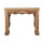 Kamin 3-teilig, zum Zusammenstecken, aus Holz Abmessung: 100x76x26cm Farbe: natur