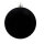 Christmas balls flocked 6 pcs./blister - Material:  - Color: black, - Size: Ø 8cm
