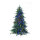 Noble fir with 500 multicoloured LEDs 2538 Tips PE/PVC-Mix - Material: with metal stand - Color: green/multicoloured - Size: 180cm X Ø ca. 100cm