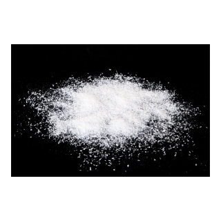 1kg artificial snow very fine - Material:  - Color: white - Size: Ø 05mm