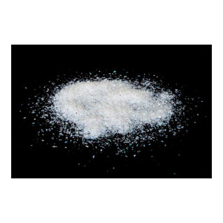 Kunstschnee, fein, irisierend      Groesse: Ø 0,5mm    Farbe: irisierend, 2kg