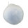 Schneekugeln, 6 Stück/Beutel mit Hänger, aus Vlies     Groesse: Ø6cm    Farbe: weiß