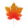 Maple leaf artificial - Material: in polybag - Color: autumnal - Size: 80x60cm