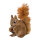 Eichhörnchen sitzend     Groesse: 30x14x28cm    Farbe: braun
