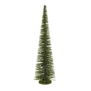 Tannenbaum aus Metalldraht     Groesse: H: 90cm, Ø 22cm    Farbe: grün