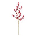 Beerenzweig mit kleinen Beeren, aus Styropor     Groesse:...