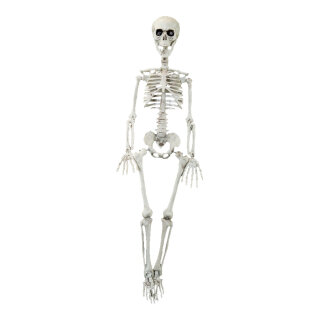 Skelett zum Hängen, aus Kunststoff Größe:90cm,  Farbe: natur