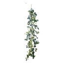 Eucalyptus garland made of plastic and artificial silk -...