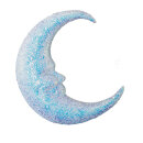 Mond, mit Hänger, aus Styropor, Größe: 37cm Farbe:...