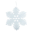 Snowflake with hanger - Material: made of foam - Color:...