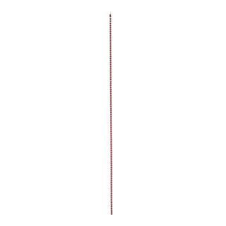 Perlenkette mit Hänger     Groesse:180cm, Ø14mm    Farbe:rot