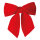 Samtschleife      Groesse: 40x45cm    Farbe: rot