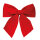 Samtschleife      Groesse: 60x65cm    Farbe: rot