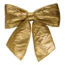 Glitter-Schleife      Groesse: 60x65cm    Farbe: gold