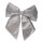 Glitter-Schleife      Groesse: 30x40cm    Farbe: silber