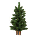 Edeltanne      Groesse: mit Holzfuß, 76 Tips, 60cm...