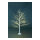 LED-Baum mit 500 LEDs, 2-teilig, mit IP44 Trafo, 24V, mit Standfuß     Groesse: 120cm, Ø60cm    Farbe: weiß