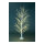 LED-Baum mit 700 LEDs, 3-teilig, mit IP44 Trafo, 24V, mit Standfuß     Groesse: 150cm, Ø70cm    Farbe: weiß