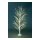LED-Baum mit 1300 LEDs, 3-teilig, mit IP44 Trafo, 24V, mit Standfuß     Groesse: 180cm, Ø80cm    Farbe: weiß