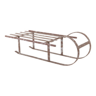 Metallschlitten klassich     Groesse:50x22x16cm