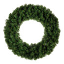 Noble fir wreath deluxe with 150 tips - Material: flame...