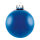 Christmas balls blue shiny made of glass 6 pcs./blister - Material:  - Color: shiny blue - Size: Ø 6cm