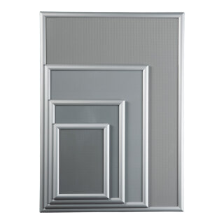 A3 Snap frame Opti Frame 25mm mitred profile - Material: screws & dowels included - Color: silver - Size: 3x33x44cm