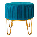 Samthocker 4-beinig     Groesse: 40x40x38cm    Farbe:...