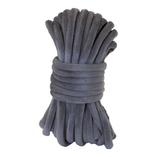 Velvet cord  - Material:  - Color: grey - Size: L: 8m X B: 7mm