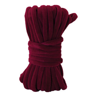 Velvet cord  - Material:  - Color: red - Size: L: 8m X B: 7mm