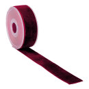 Velvet ribbon  - Material:  - Color: bordeaux - Size: L:...